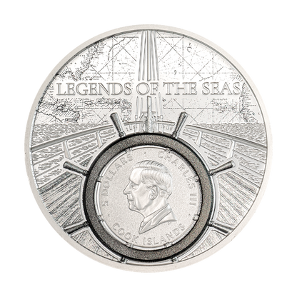 Endurance Legends of The Seas 1 Oz Silver Coin 2027 CIT INVEST AG