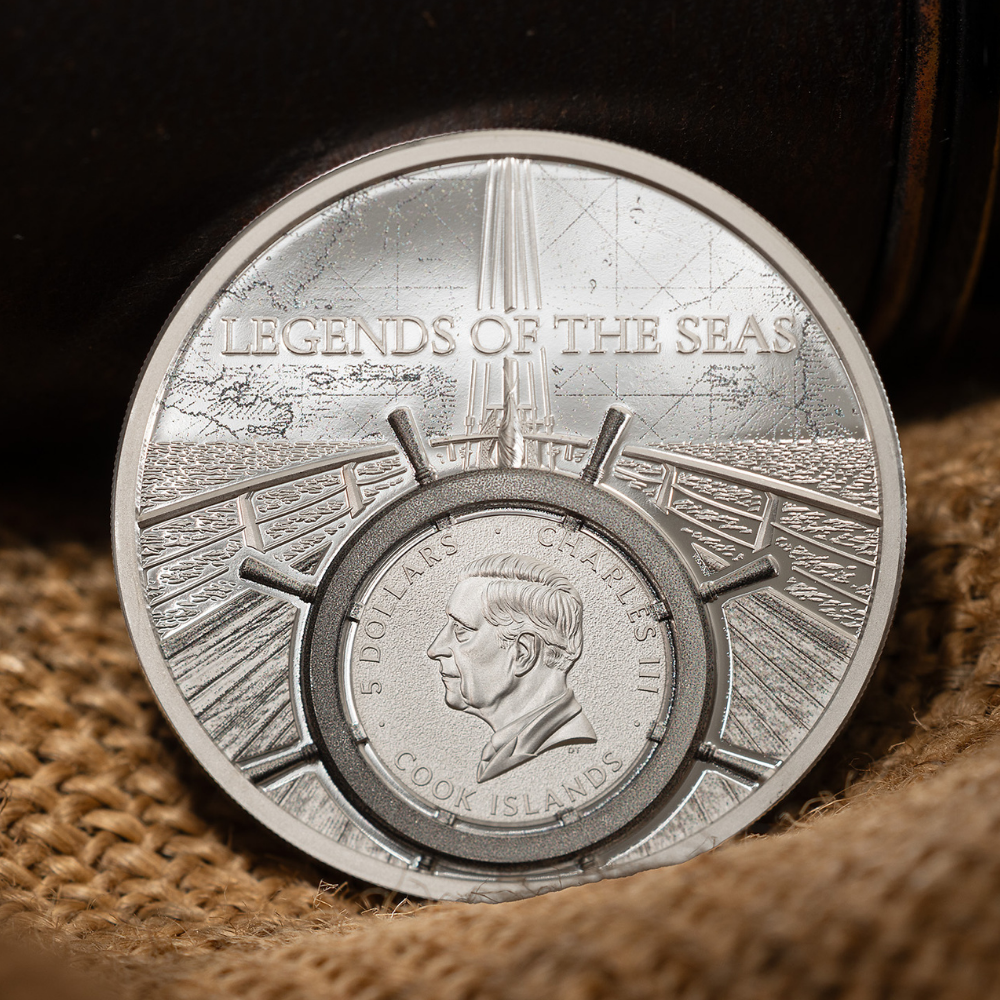Endurance Legends of The Seas 1 Oz Silver Coin 2027 CIT INVEST AG