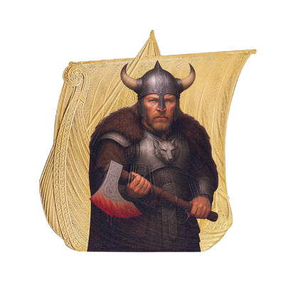 Erik Bloodaxe Sail with the Vikings 1 Oz Silver Coin 2026 Power Coin