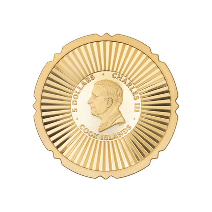 Evergreen Clover Gilded 1 Oz Silver Coin 2025