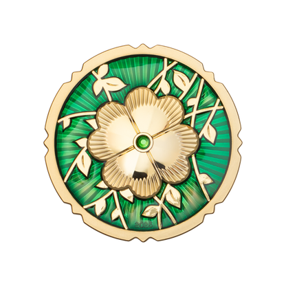 Evergreen Clover Gilded 1 Oz Silver Coin 2025