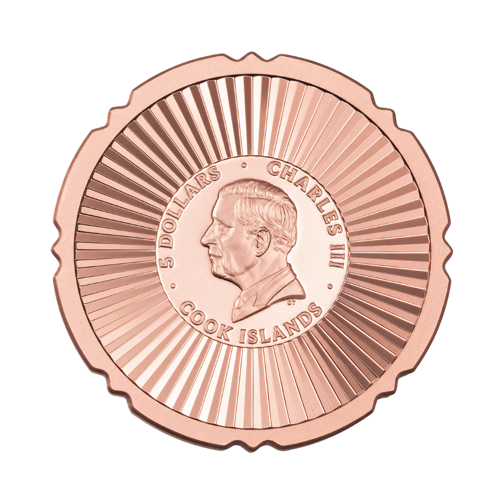Evergreen Ladybug Rose Gilded 1 Oz Silver Coin 2026 CIT