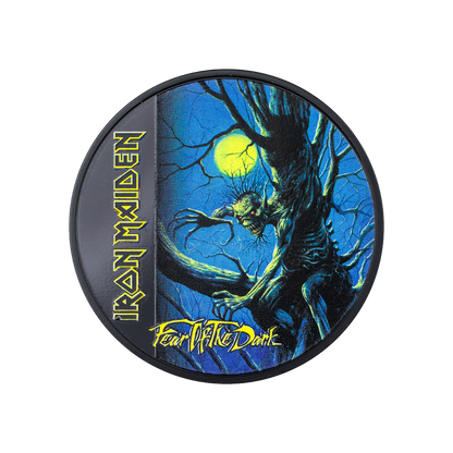 FEAR OF THE DARK Iron Maiden 1 Oz Silver Coin $5 Cook Islands 2022