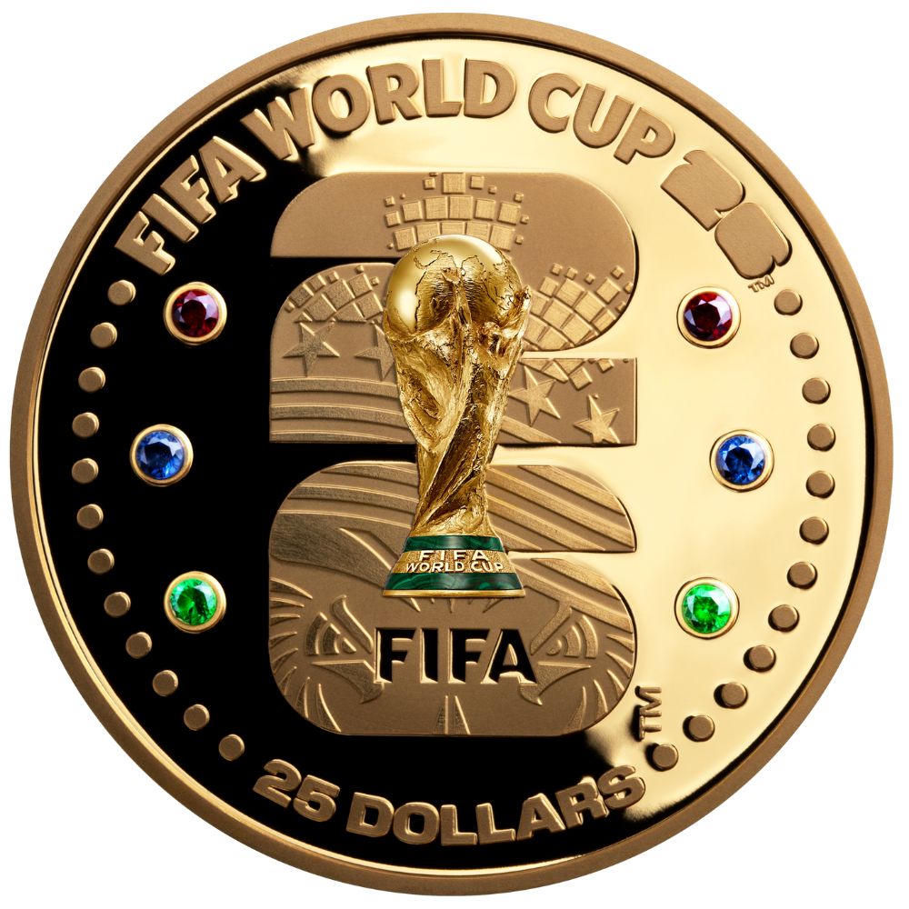 FIFA 2026 Trophy 1 oz Gold Coin