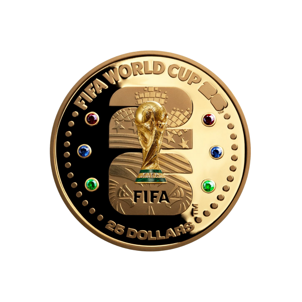 FIFA 2026 Trophy 1 oz Gold Coin