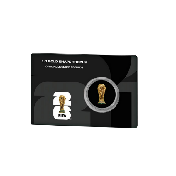 FIFA 2026 Trophy Replica 1g Shaped Gold Coin - MDM