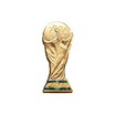 FIFA 2026 Trophy Replica 1g Shaped Gold Coin