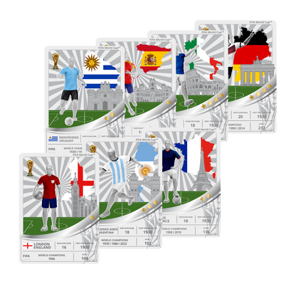 FIFA Classic Pure Silver Trading Coins "World Champions" MDM