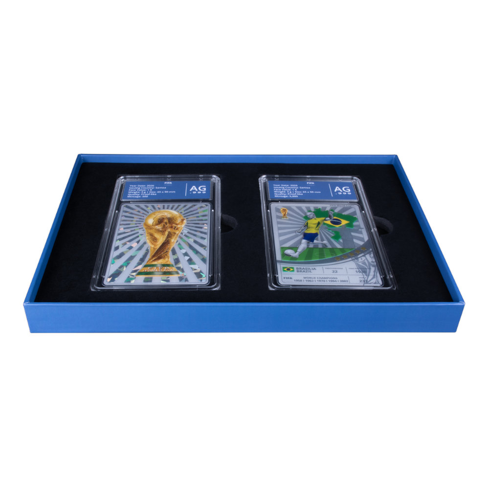 FIFA Classic Pure Silver Trading Coins "World Champions" MDM