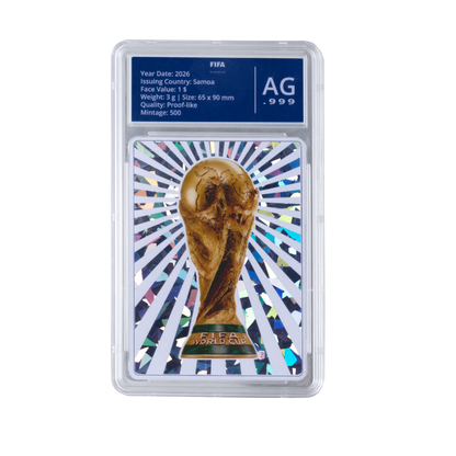 FIFA Classic Pure Silver Trading Coins "World Champions" MDM