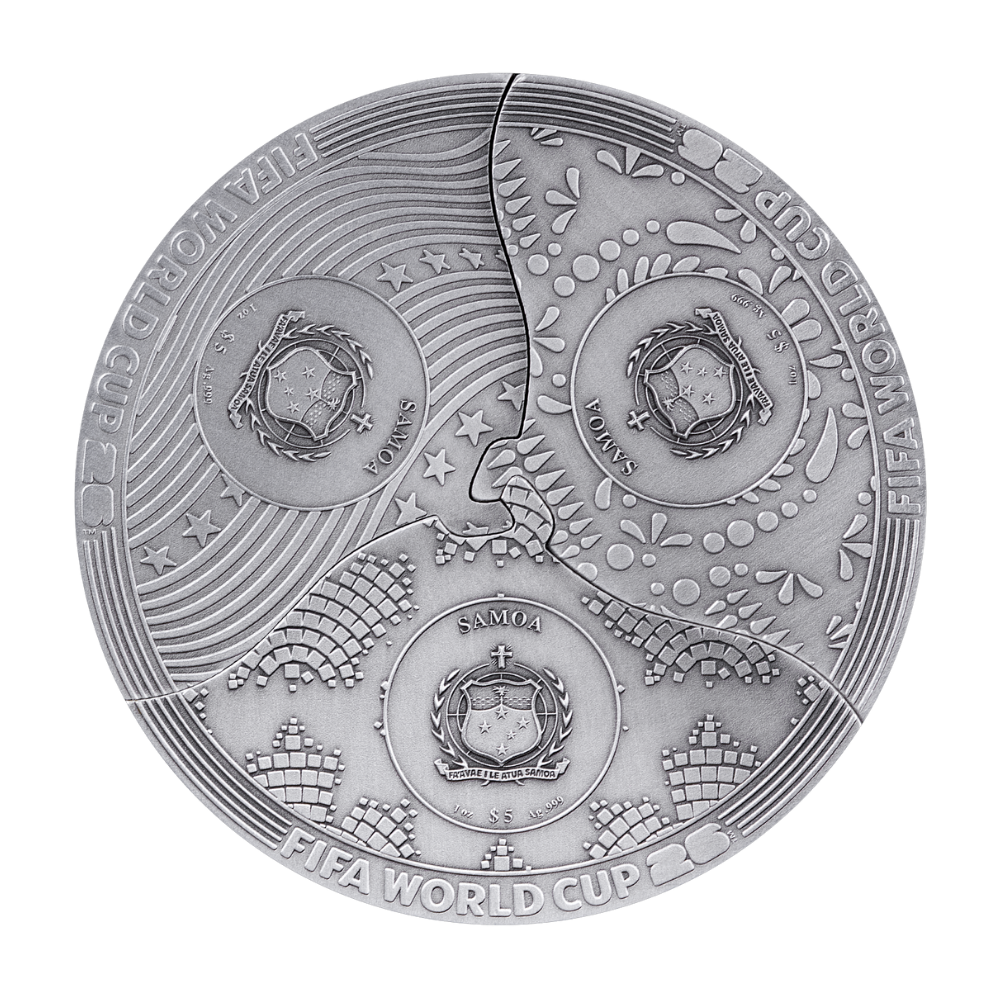 FIFA Host Country Coin 3 Oz Silver 2026 MDM