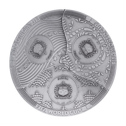 FIFA Host Country Coin 3 Oz Silver 2026 MDM