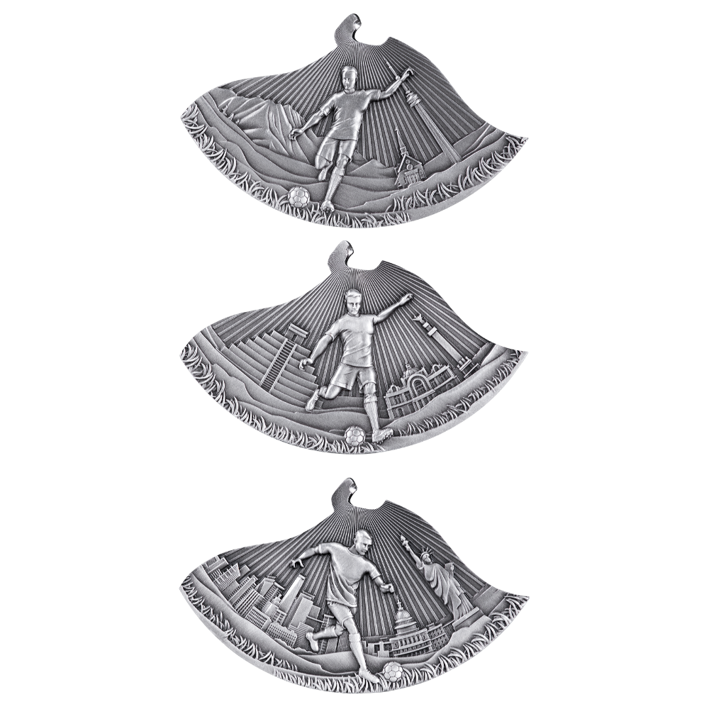 FIFA Host Country Coin 3 Oz Silver 2026 MDM