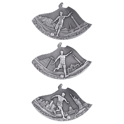 FIFA Host Country Coin 3 Oz Silver 2026 MDM