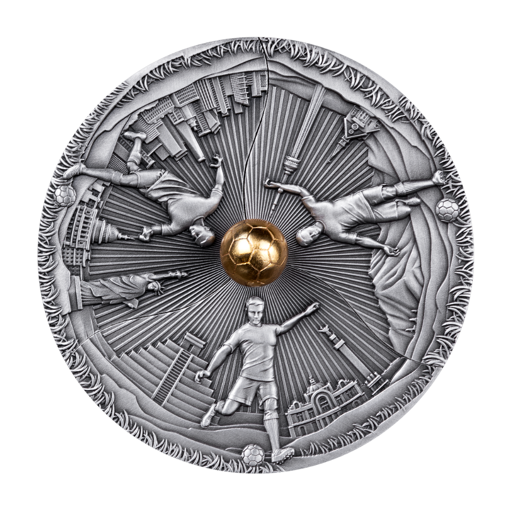 FIFA Host Country Coin 3 Oz Silver 2026 MDM