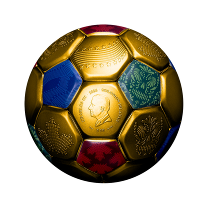FIFA Spherical Football Gold Plated 3 Oz Silver Coin 2026 MDM