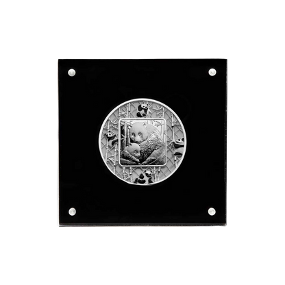 FILIGREE PANDA 2 Oz Silver Coin $5 Solomon Island 2021