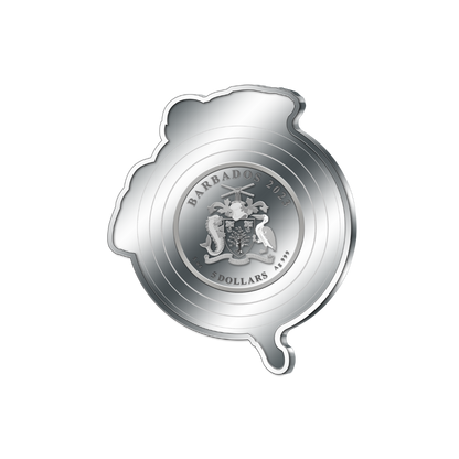 FLASH DC Comics 5 Oz Silver Coin $5 Barbados 2023