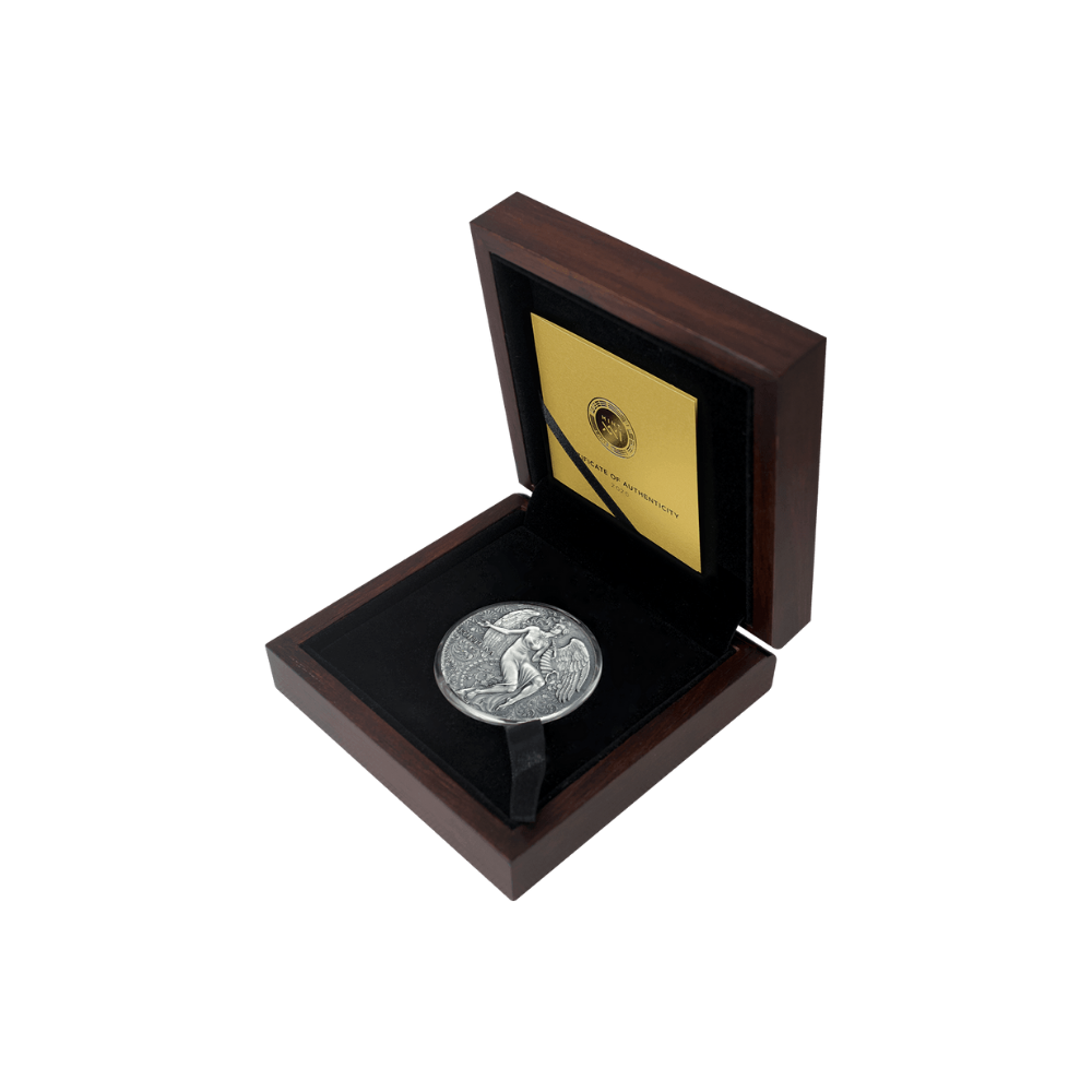 FORTUNA Celestial Beauty 2 Oz Silver Coin 2000 Francs Cameroon 2020