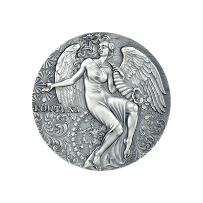 FORTUNA Celestial Beauty 2 Oz Silver Coin 2000 Francs Cameroon 2020