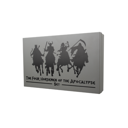 FOUR HORSEMEN OF APOCALYPSE Set 4 x 1 Oz Silver Coins $5 Barbados 2024