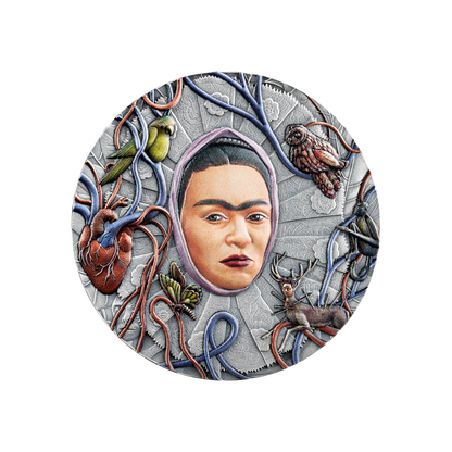 FRIDA 2 Oz Silver Coin 10 Cedis Ghana 2024