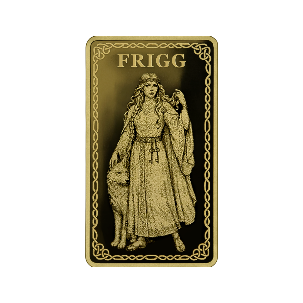 Frigg Gods of Germania Gold Bar 2026 Germania Mint