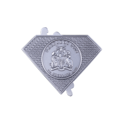 FULL OF SUPERPOWER Superman 3 Oz Silver Coin $5 Barbados 2025