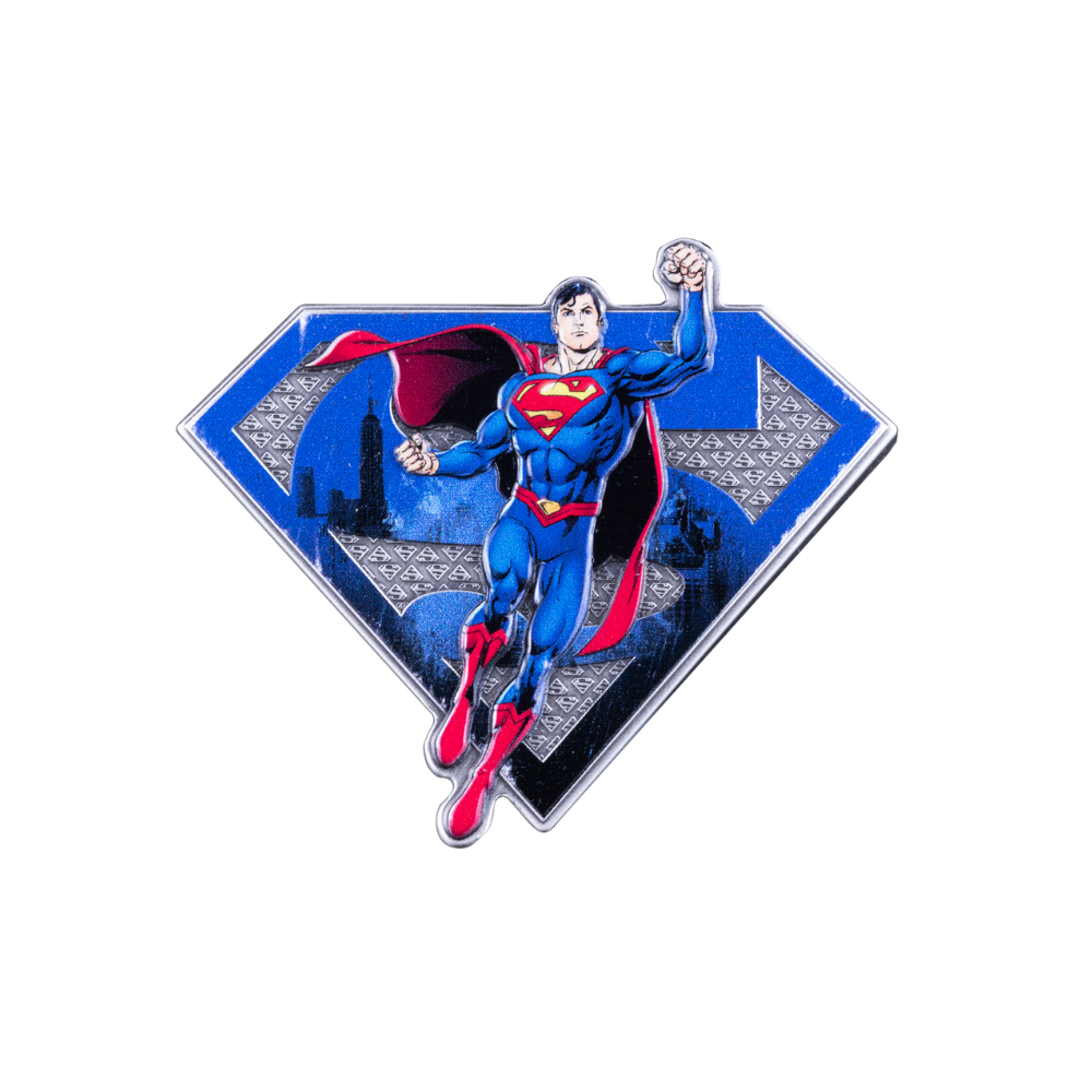 FULL OF SUPERPOWER Superman 3 Oz Silver Coin $5 Barbados 2025