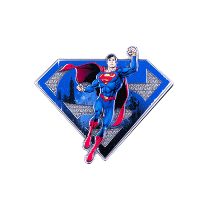 FULL OF SUPERPOWER Superman 3 Oz Silver Coin $5 Barbados 2025