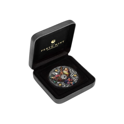 FU LU SHOU 5 Oz Silver Coin $5 Tuvalu 2021