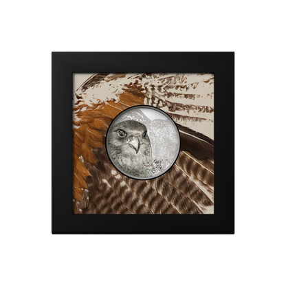 Falcon Wild Mongolia 3 Oz Silver Coin 2023