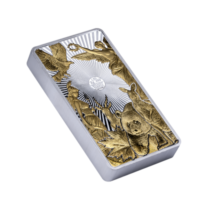 Famous Bullion Giants 1 Kg Silver Bar 2026 MDM