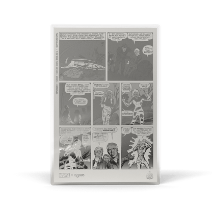 COMIX™ Marvel Fantastic Four #1 Pure Silver Foil obverse Agoro
