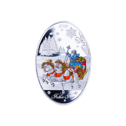 Father Frost Magic of Winter 1 Oz Silver Coin 2026