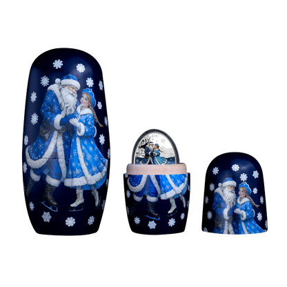 Father Frost and Snow Maiden 1 Oz Silver Coin 2027 MDM