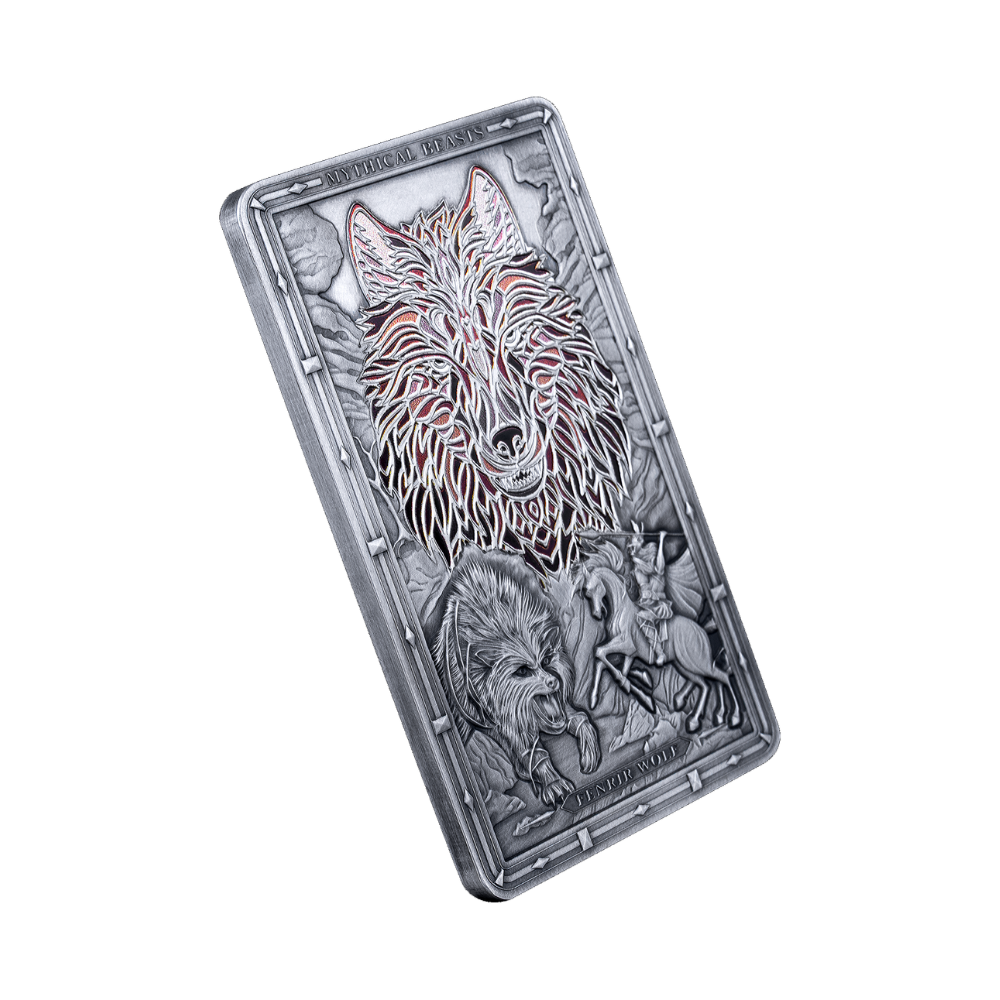 Fenrir Wolf Mythical Beast 2 Oz Silver Coin 2026 MDM