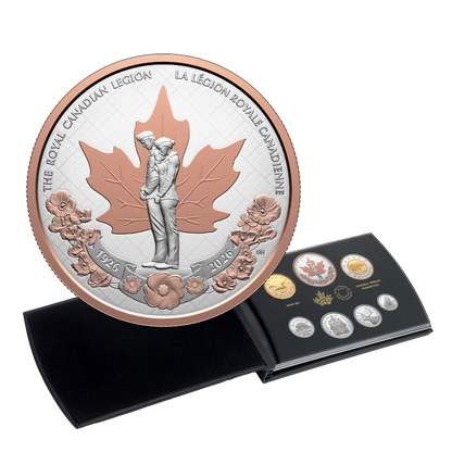 Fine Silver Proof Set 100th Anniversary of The Royal Canadian Legion 2026 ROYAL CANADIAN MINT