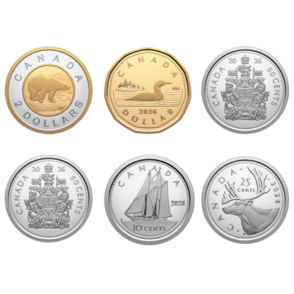 Fine Silver Proof Set 100th Anniversary of The Royal Canadian Legion 2026 ROYAL CANADIAN MINT