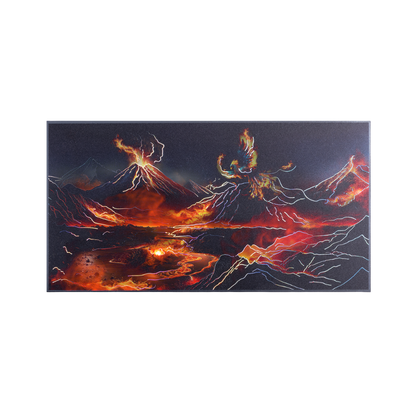 Fire & Phoenix 1 Oz Silver Flatbar 2025