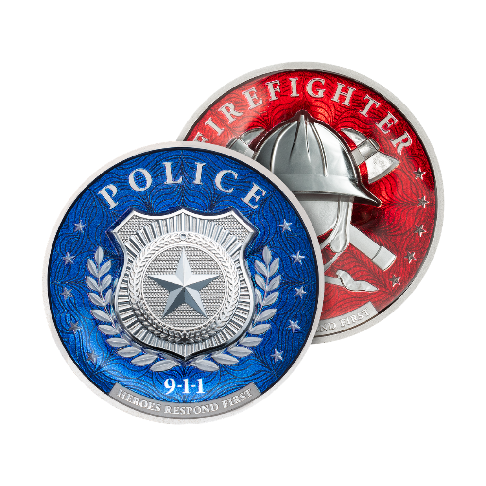 First Responders Set 2 x 1 Oz Silver Coin 2026 CIT 