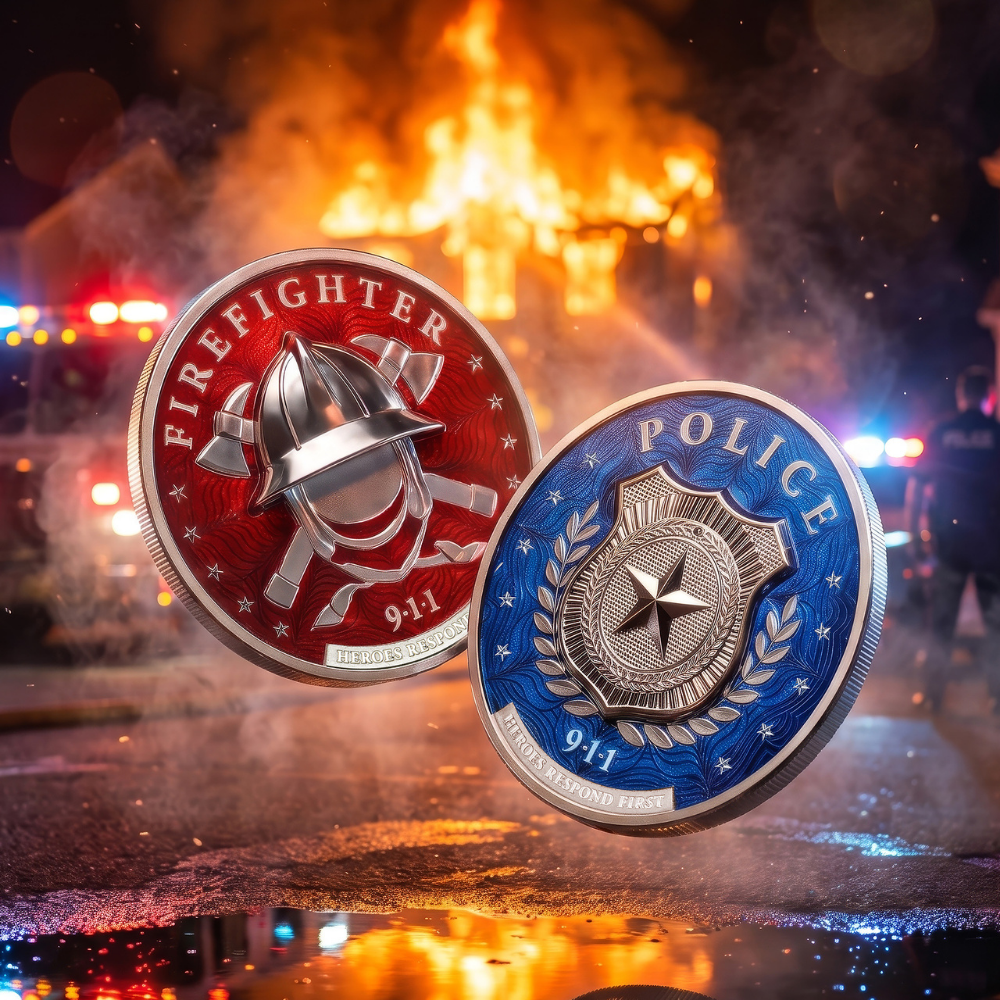 First Responders Set 2 x 1 Oz Silver Coin 2026 CIT 