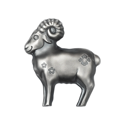 Fluffy Sheep Lunar Year Collection 1 Oz Silver Coin 2027 CIT COIN INVEST AG