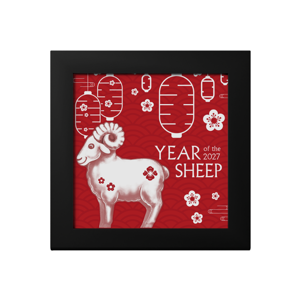 Fluffy Sheep Lunar Year Collection 1 Oz Silver Coin 2027 - CIT
