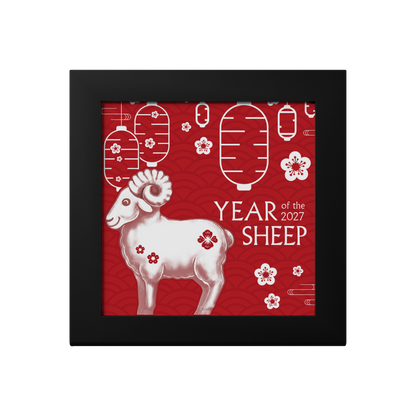 Fluffy Sheep Lunar Year Collection 1 Oz Silver Coin 2027 - CIT