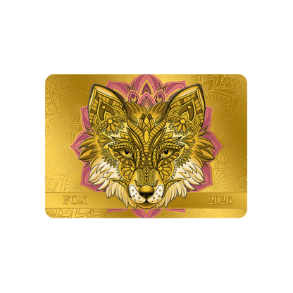 Fox Spirit Animals Collection 1/200 Oz Gold Coin 2026
