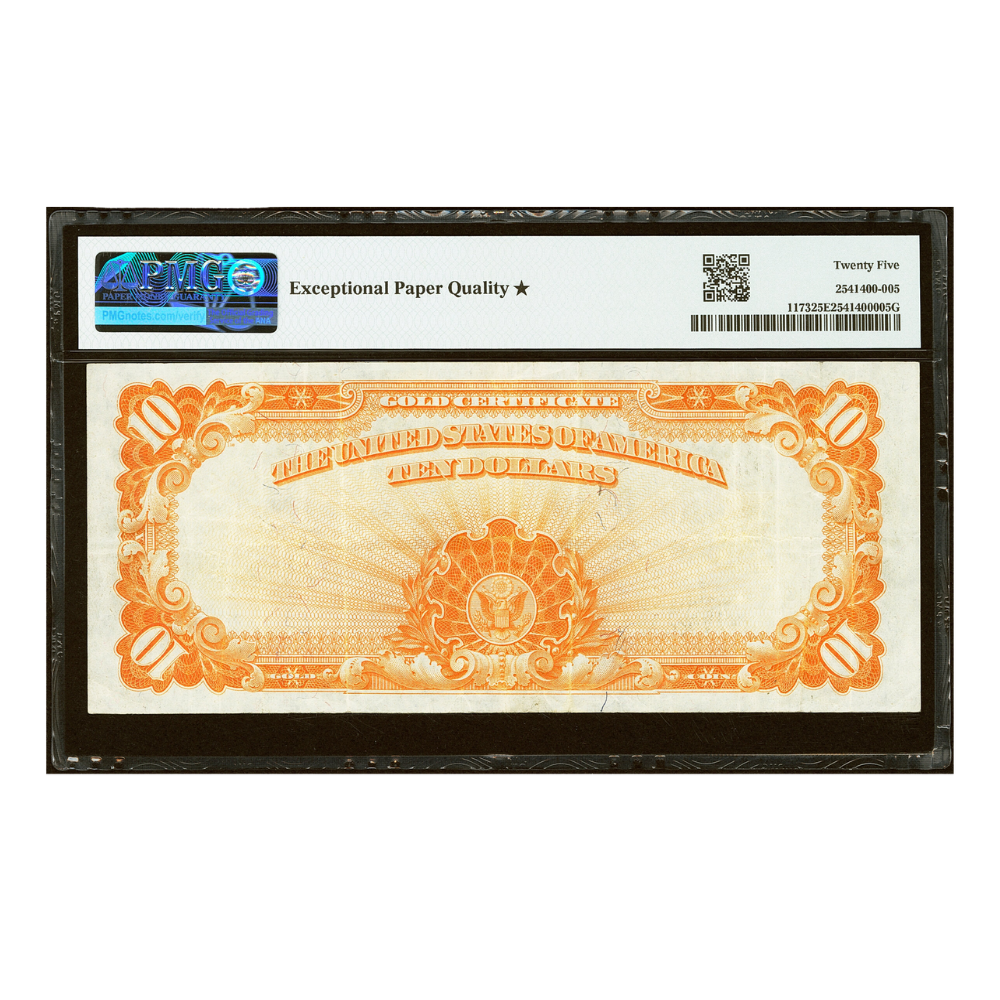 Fr. 1173 $10 1922 Gold Certificate PMG Very Fine 25 EPQ★
