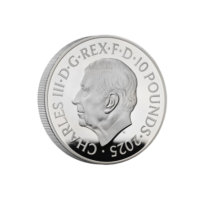 Freddie Mercury Legends Of Music 5 Oz Silver Coin 2025 MDM