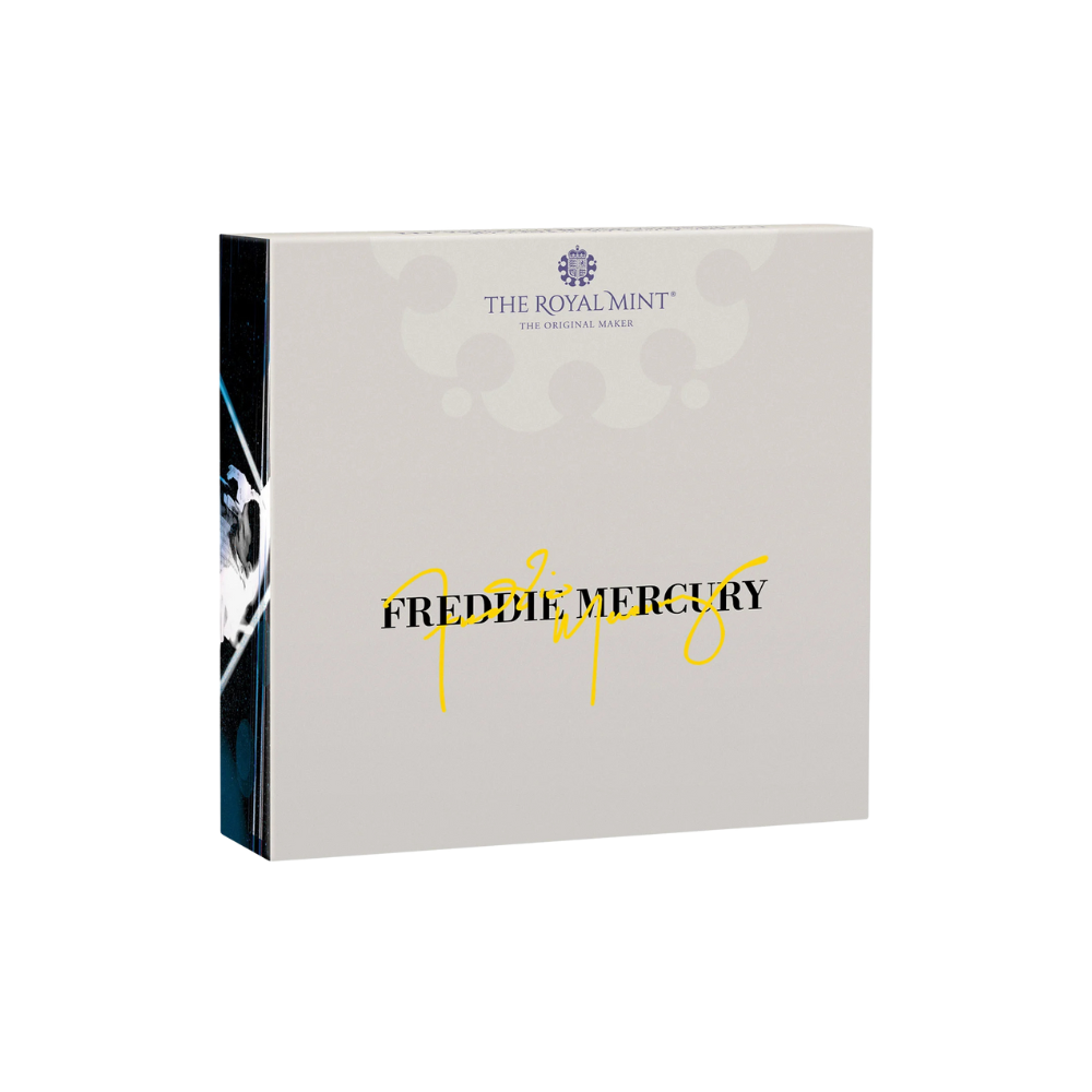 Freddie Mercury Legends Of Music 5 Oz Silver Coin 2025 MDM