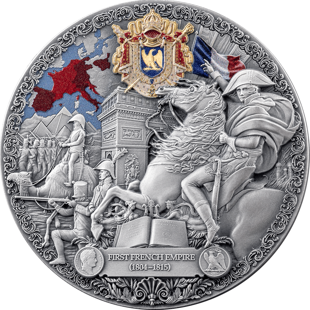 French Empire Legacy of the Greatest Empire 2 Oz Silver Coin 2025